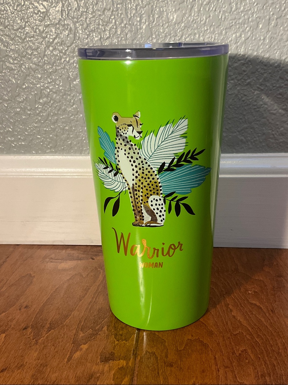 NWT
Travel Tumbler with Leopard Design